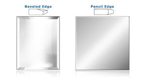 600X750mm PENCIL EDGE MIRROR NO BRACKET