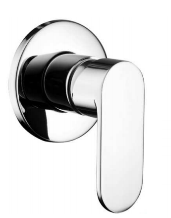 SAN PEDRO WALL MIXER CURVE LEVER 35mm