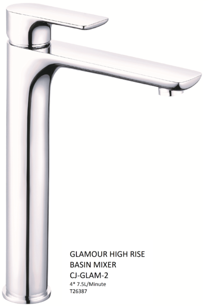 CEEJAY GLAMOUR HIGH RISE BASIN MIXER CHROME