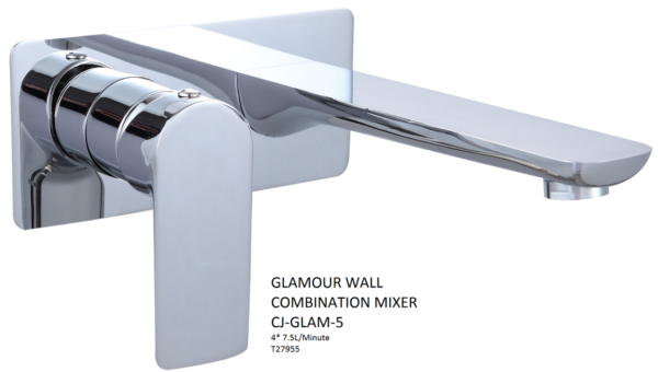 CEEJAY GLAMOUR WALL COMBINATION MIXER