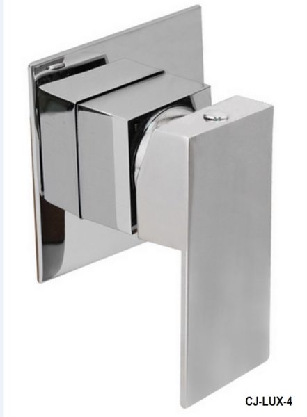 CEEJAY LUXURY SQUARE WALL MIXER CHROME