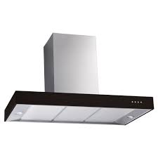 STUDIO SOLARI 900mm CANOPY RANGEHOOD BLK ALUM