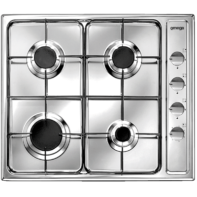 OMEGA 600mm GAS COOKTOP SS