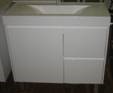 MONICA 750mm VANITY 1TH RHD WH