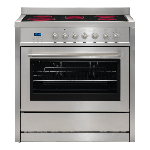 EUROMAID 900mm STAINLESS CERAMIC UPRIGHT OVEN