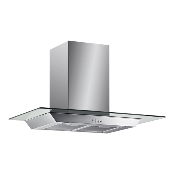 BAUMATIC 900mm CURVE WALL CANOPY GLASS RANGEHOOD