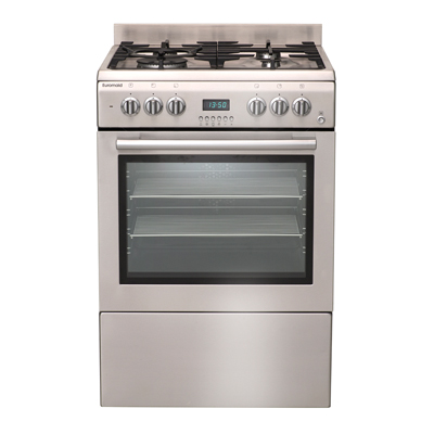 EUROMAID 600mm ELEC/GAS STOVE 7 FUNCT SS