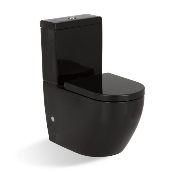 INSPIRE VOGHERA BLACK TOILET SUITE
