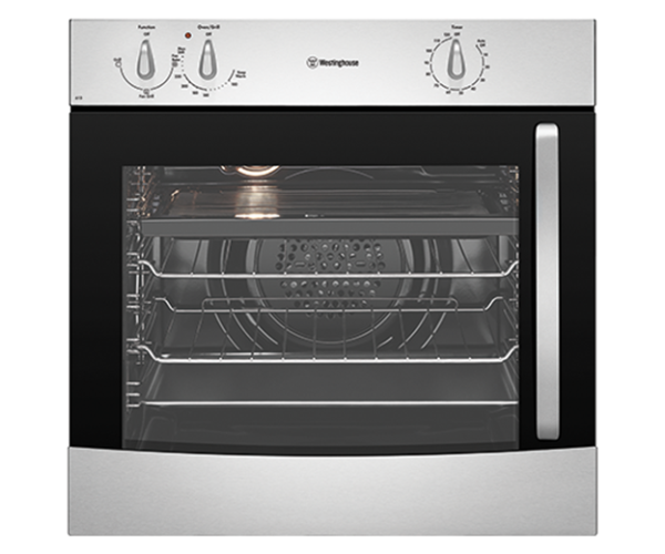 WESTINGHOUSE 600mm 80 LITRE 3 FUNC OVEN SS