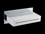 Square 135mm holes bath spout chrome