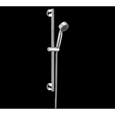 2 function sliding shower rail chrome