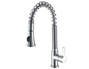 Modern National Spring pull-out kitchen mixer s/s