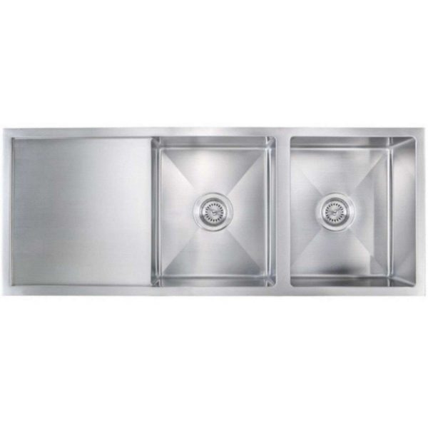 Modern National handmade sink double bowl 1110x450mm