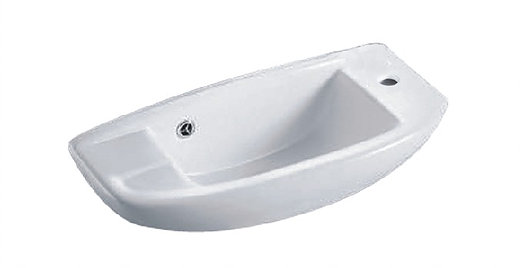 Inspire basin wall hung 520x230x180mm