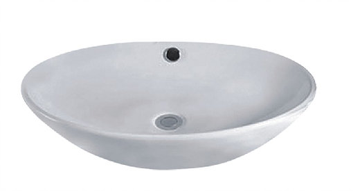 Inspire basin counter top round 630x410mm