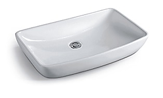 Inspire basin counter top rectangle 605x385mm