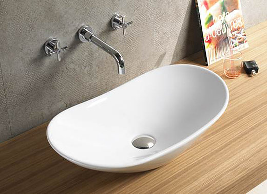 Inspire basin counter top 620x340mm