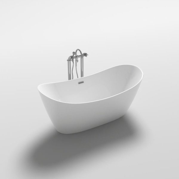 Inspire Voghera high back freestanding bath tub 1700x800mm