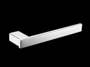 Square hand towel ring s/steel