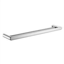 Round single towel rail 810mm