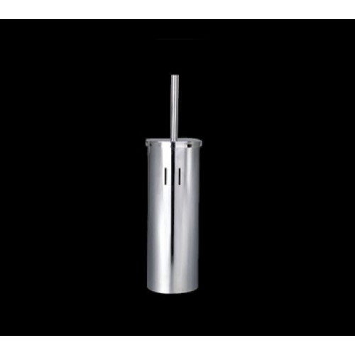 Deluxe toilet brush chrome