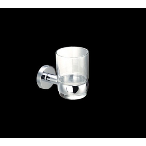 Round toothbrush holder