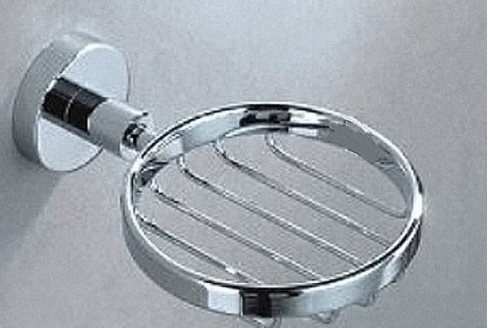 Rabanna round chrome soap wire