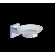 Round soap glass dish