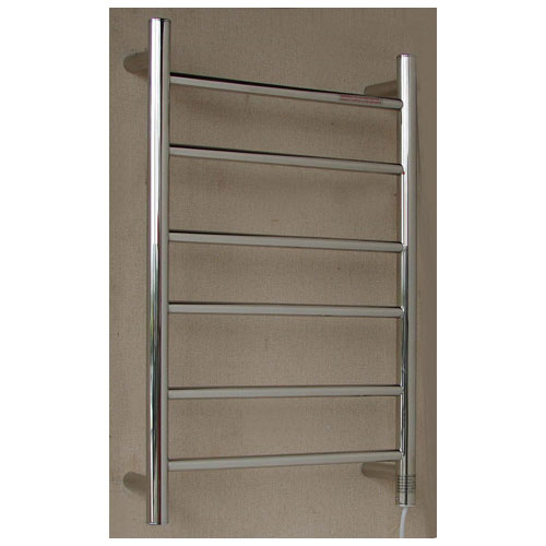 450X700mm 6 bar heated towel rail