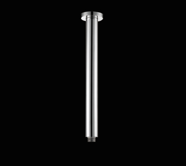 Round 450mm Ceiling arm chrome