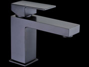 Square basin mixer 35mm cart black