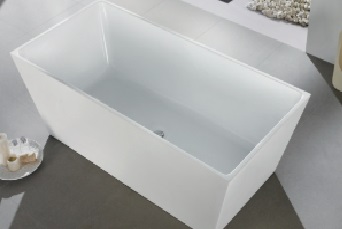 Santorini square freestanding bath 1700mm