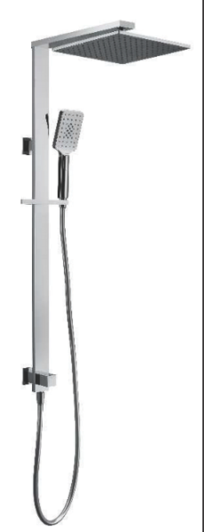 Ceejay luxury grand multifunction 2 in 1 shower brass