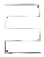 Designer snake heated towel rail