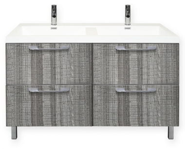 Cabin 1200 freestanding vanity grey ash