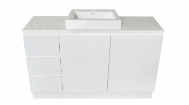 Mont Albert 1200 stone top freestanding vanity