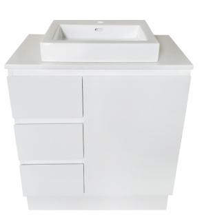 Mont Albert 750 stone top freestanding vanity