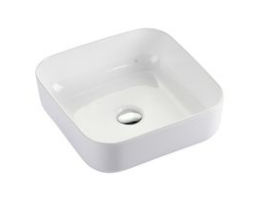 Astra square ceramic counter top basin