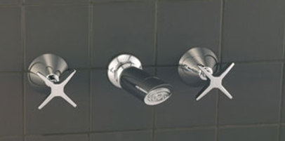 Aspen shower set chrome