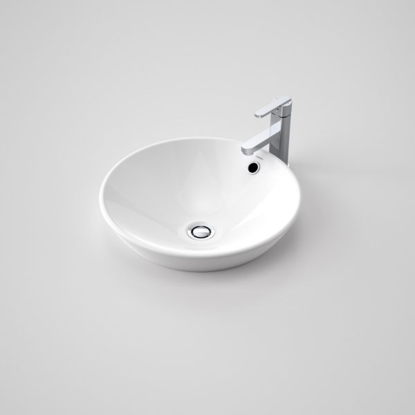 Caroma Leda Vasque inset basin 0th white