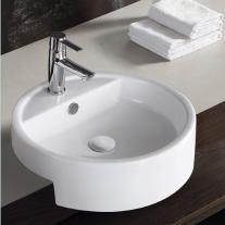 Rochelle semi recess basin 1th 480x480mm