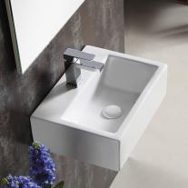 Shore wall hung basin 1th 420x310x130mm