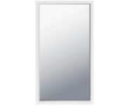 450 x 680 framed mirror white