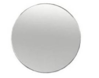 Round 600mm bevelled edge mirror