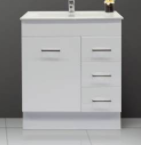 Linda 750mm freestanding vanity ceramic top
