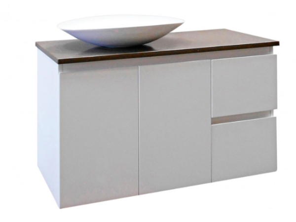 Havana 900mm vanity wall hung stone top