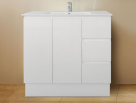 Jane 900mm vanity ceramic top vanity