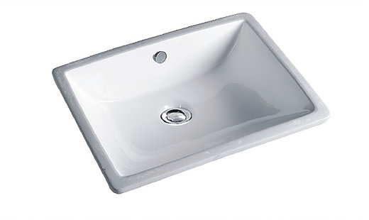 Inspire white undermount basin