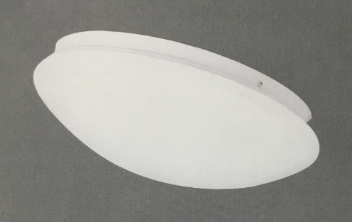 Oyster rnd LED opal diffuser 18W 3000K