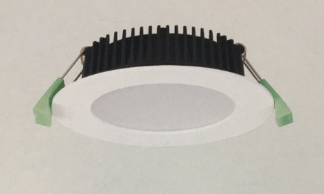 Downlight rnd 110mm LED dim 13W BK kit 6000K